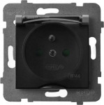 Aria Socket kaitsega Ip44, hall matt