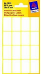 Universaalsed kleebised 29x18 mm k&auml;sitsi kirjeldamiseks