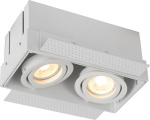 Lucide Trimless s&uuml;vistatav valgusti 2xgu10 valge
