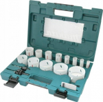 Makita D-63993: 13 tk. bimetallist puurikomplekt (16-76 mm)