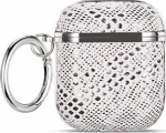 Beline &uuml;mbris Airpods 1/2 jaoks, h&otilde;bedane, l&auml;ikiv, kaitsev