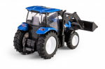 Traktor haagise ja kopaga, metall, 3+