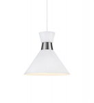 Markslojd Waist rippvalgusti, valge/satiin, E27