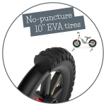 Chillafish Charlie 10" līdzsvara velosipēds bē&scaron;s ar gaismiņām no 1 5 līdz 4 gadiem CPCH02BEI