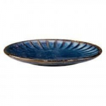 Verlo Deep Blue lame taldrik, 20,5 cm