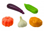 Pehme puuviljakomplekt 24el - Leantoys