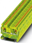 Phoenix Contact Pt 2,5-pe terminal, 3209536, 2,5 mm&sup2;, roheline-kollane