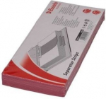 Esselte Maxi 1/3 A4 papist jagajad, punane, 100 tk.