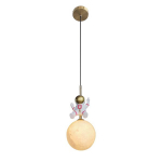 Ripplamp Astronaut E27 valge/kuldne