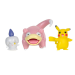 Pokemoni kujukesed 3 tk. - Pikachu, Slowpoke, Litwick
