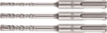 Betoonipuuride komplekt Sds plus Graphite 6-10 mm (3 tk.)
