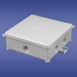 Hermeetiline elektrijaotuskarp 100x100mm, hall
