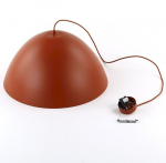 Faro rippvalgusti 1x E27, 170cm k&otilde;rge, punane