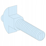 Schneider Electric kruvid 39mm, 20 tk. Lvs04767