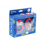 Silikoonn&auml;tsuga k&otilde;ristite komplekt, alates 3 kuud.