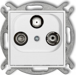 Karlik Mini Rtv-sat tagumine antenni pesa 1,5db valge
