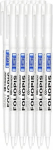 10x valge Cd/dvd marker Kamet K-100, 0,8-1,2 mm
