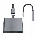 Jaotur Wozinsky Whch-01: Usb-c Pd 100w, Hdmi 4k, Usb-a 10gbps, hall