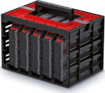 Kistenberg Tager Case Ktc30256b &ndash; 5 korraldajaga &uuml;mbris