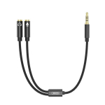XO helikaabel 2in1 NB-R197, 3,5 mm pesa, 0,23 m