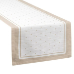 Laudlina CHO SUMMER15 BEŻ 40x140 Pol&uuml;ester Ristk&uuml;likukujuline