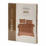Voodipesukomplekt Eurofirany POS/NOVA3 Elegantne oranž satiin 220x200