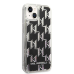 Karl Lagerfeld KLHCP14MLMNMK iPhone 14 Plus 6.7 must musta / musta Liquid Glitter Monogram
