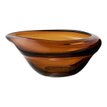 Kauss 29x26x11 cm Pruun Klaas