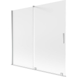 Vannitoa sein Mexen Velar, 170 x 150 cm, kroom/matt klaas