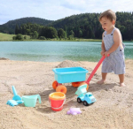 Rannam&auml;nguasjade komplekt Ecoiffier Garnished Beach Trolley, erinevat v&auml;rvi, 69x20x20 cm