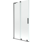 Vannisein Mexen Velar L, 90 x 150 cm, harjatud gunmetal hall/l&auml;bipaistev