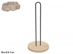 Kitchen&Go paberihoidja, must/pruun, 33x15x15 cm, 1 tk.
