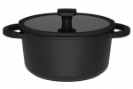 Maku pott kaanega Foodie, 4,7 L, 24 cm, must