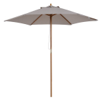 Aiavari 3-astmeline, bambus, pol&uuml;ester, &Oslash;2,5x2,3 m, hall