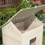 Pardimaja PawHut 100x82,5x91cm, helepruun