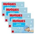 Huggies Pure niisked salvr&auml;tikud 576tk