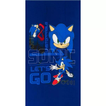 Sonic the Hedgehog vannir&auml;tik ja rannar&auml;tik 70&times;140 cm (kiire kuivamine)