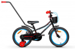 Jalgratas Tabou Rocket ST 18", must/punane