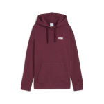 PUMA naiste vabaajajakk PUMA ESS Small Logo Relaxed Hoodie TR Dark Jasper - 68832122, punane