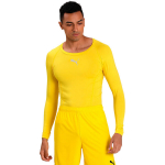 Puma Liga Baselayer Tee LS meeste s&auml;rk, kollane 655920 06