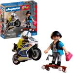 M&auml;ngukomplekt Playmobil 72079 City Action Politsei mootorratta j&auml;litus