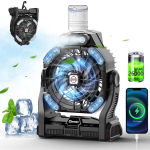 Laetav ventilaator veepihustiga Clemas
