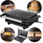 V&otilde;ileivagrill Elektriline kontaktgrill-r&ouml;ster panini v&otilde;ileibade jaoks 1600 W, Elektrinis kontaktinis grilis skrudintuvas panini sumu&scaron;tiniams 1600 W