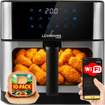 Lehmann Aromato kuuma&otilde;hufrit&uuml;&uuml;r 10 l 1800 W WiFi-ga