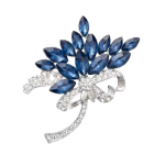 Unikaalse disainiga pross Blue flower