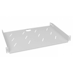 19" 1U 350 mm P&uuml;siriiul, Hall, Perforeeritud, Stalflex Eco-Seeria