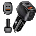 Autolaadija 66W USB-C, Automobilinis įkroviklis 66W USB-C