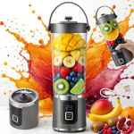 Kaasaskantav blender NEEDIVYOU 500ml - smuutide ja kokteilide jaoks, 50W, hall