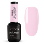 Kabos Builder Rubber Gel Pale Ballerina, 12g &ndash; kummip&otilde;hine ehitusgeel pudelis, hele roosa