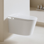 Nutikas WC-pott FIT2 SmartHome 9015 &mdash; seinakinnitusega, soojendatava istmega, bidee-funktsiooniga, kuivatusega ja UV-desinfektsiooniga